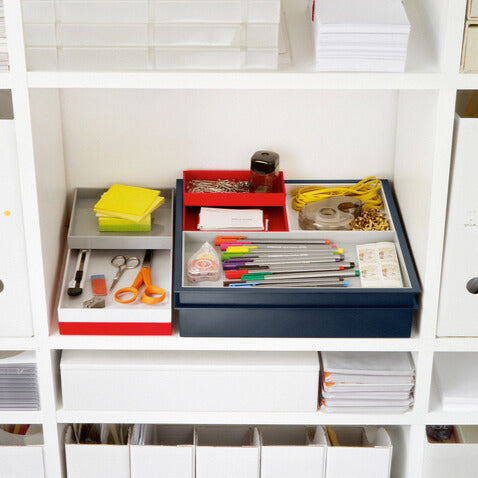 Stack Stack Ordnungssystem für minimalistische Büros