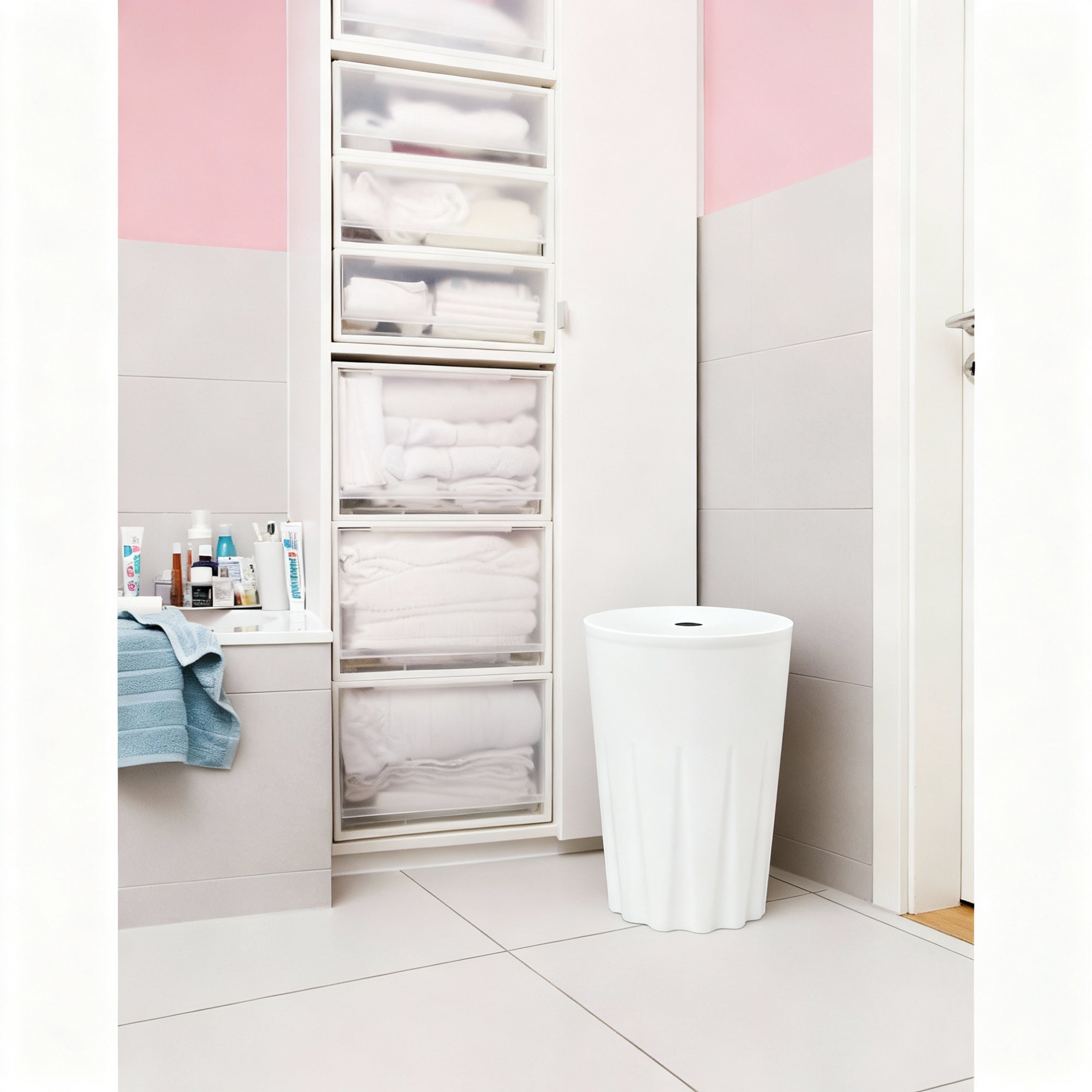 STOOL Wäsche- Sitztonne