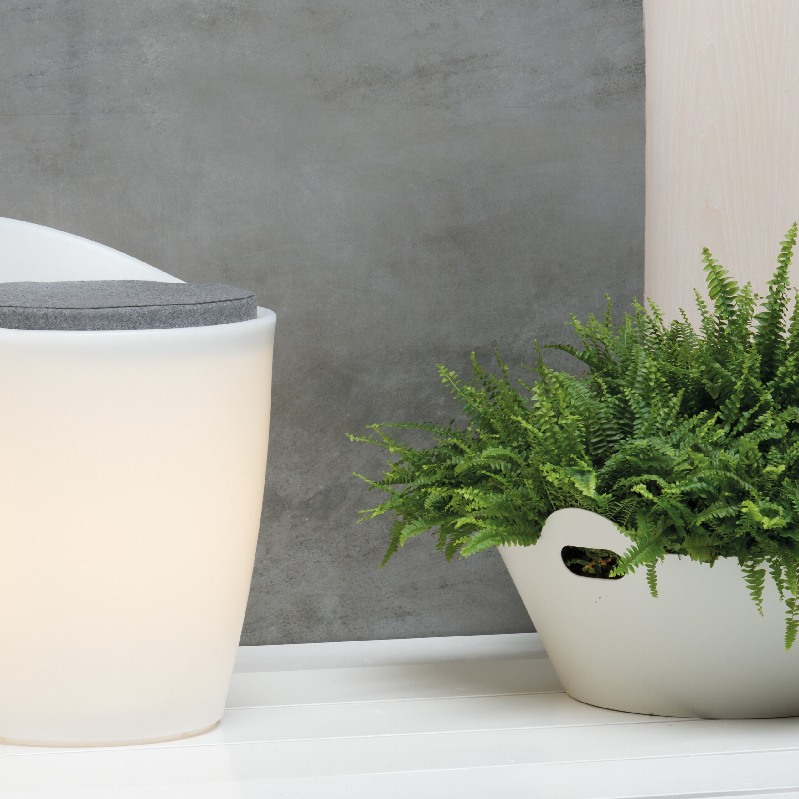 2HANDS KÜBEL, FLACH