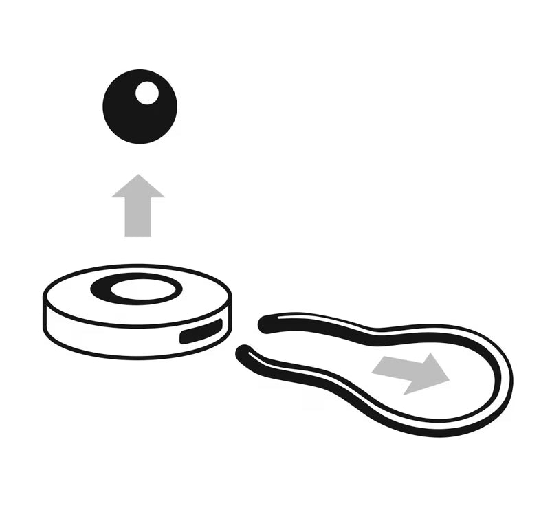 Orbit Ersatzkugel für Schlüsselanhänger Orbit