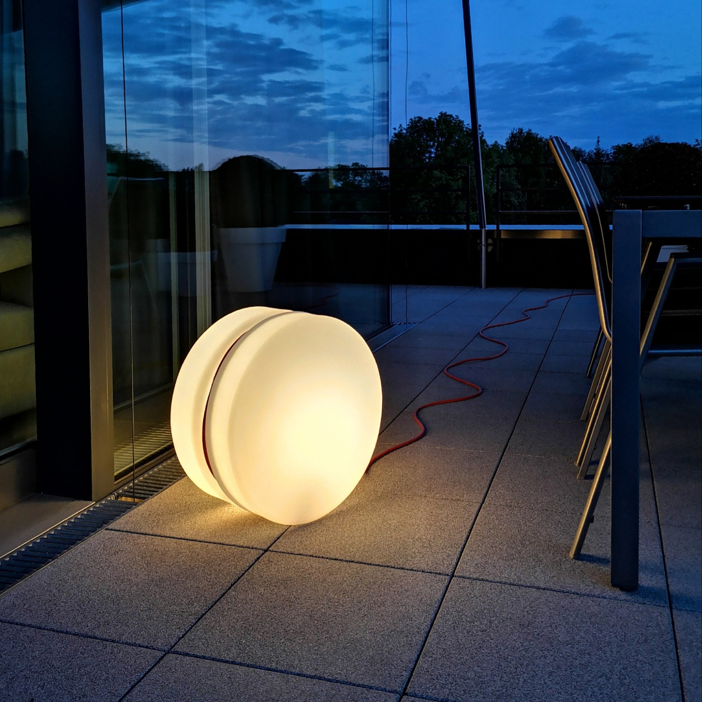 YOYO BODENLEUCHTE WEISS