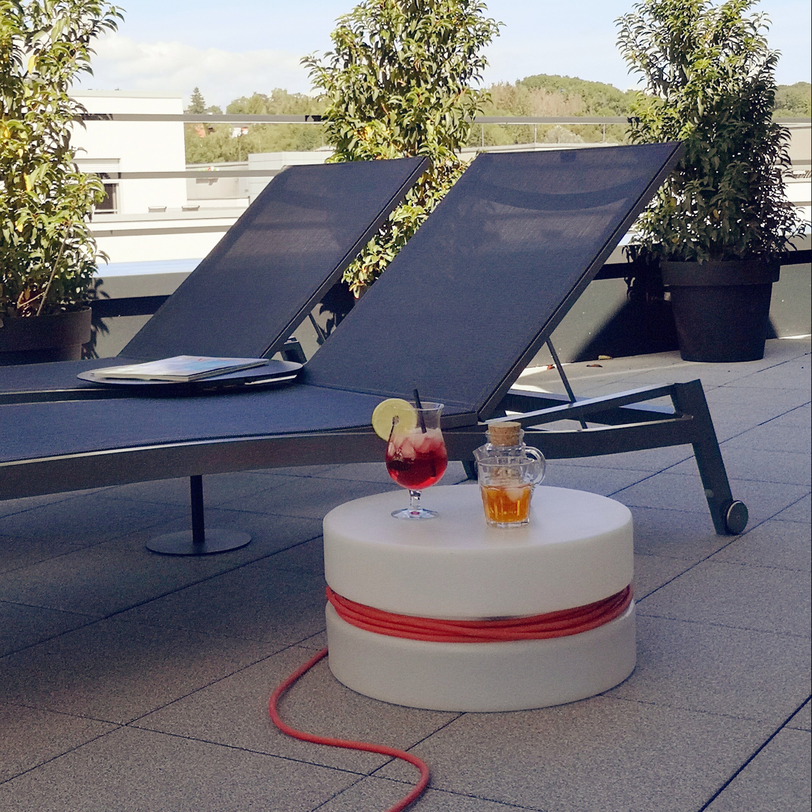 YOYO BODENLEUCHTE WEISS