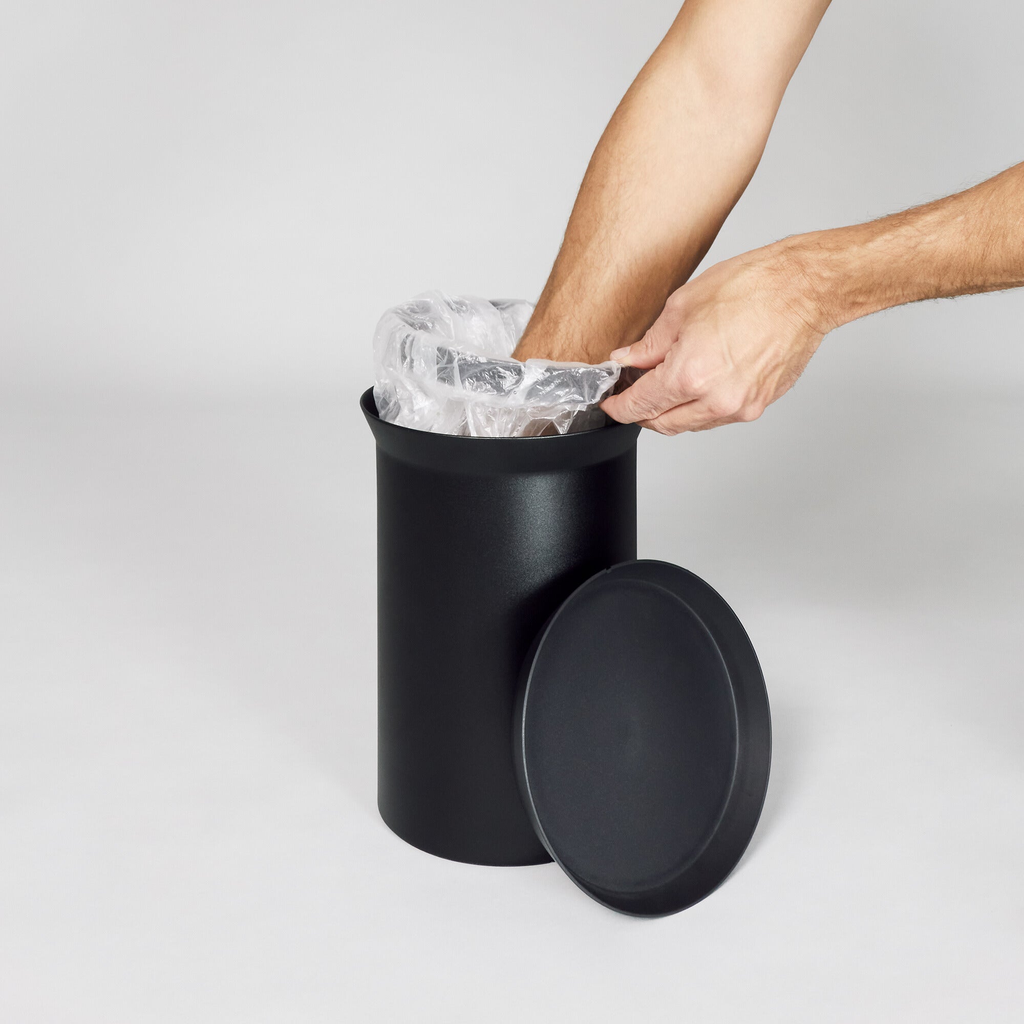 AURA ABFALLEIMER MIT DECKEL